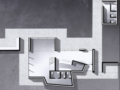 Floor plan of Rest Stop Island